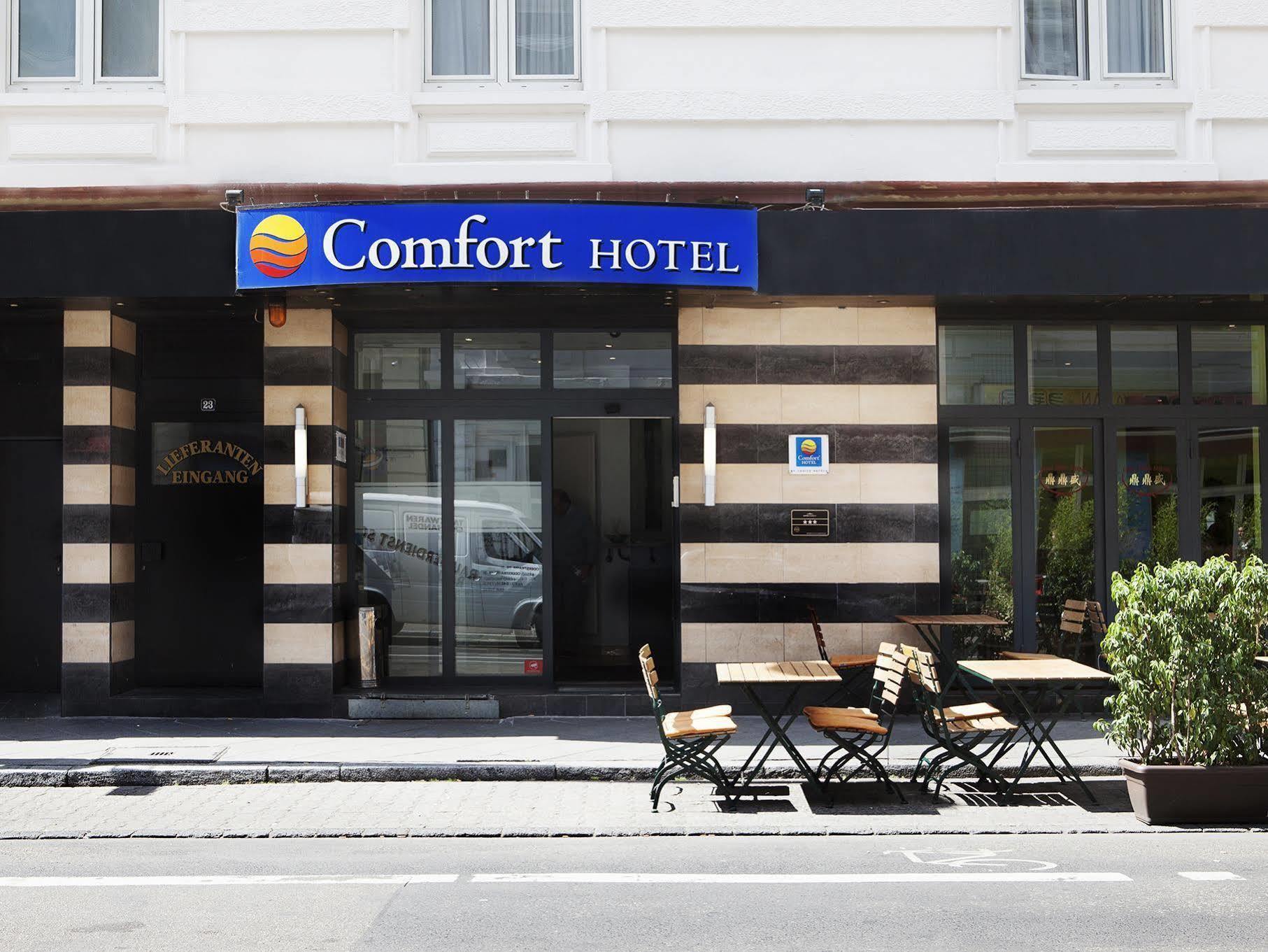 Comfort Hotel Frankfurt Central Station Frankfurt am Main Dış mekan fotoğraf